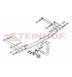 Фаркоп на Renault Latitude R-045