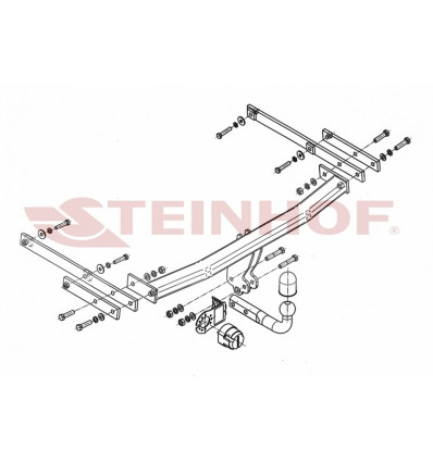 Фаркоп на Renault Latitude R-045