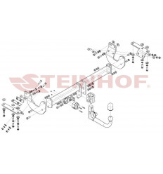 Фаркоп на Nissan X-Trail R-048