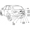 Штатная электрика к фаркопу на Audi Q5 305216300113