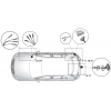 Штатная электрика к фаркопу на Mercedes-Benz A/B/CLA/GLA/GLB 21040541