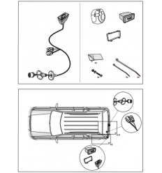 Штатная электрика к фаркопу на Land Rover Range Rover/Range Rover Sport/Discovery 21190516