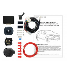 Штатная электрика к фаркопу на Lada (ВАЗ) XRAY KA SC 71 101 051 OB