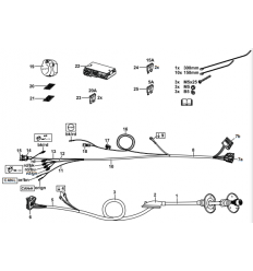 Штатная электрика к фаркопу на Audi A6/A7 305387300113