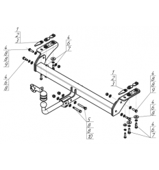 Фаркоп на EXEED TXL 99014-A