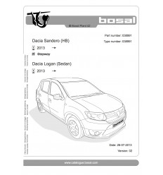 Фаркоп на Renault Sandero 038-991