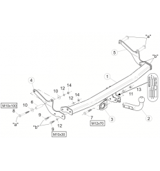 Фаркоп на Renault Clio 034-611