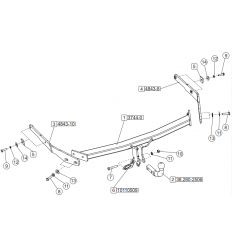 Фаркоп на Ford Focus 037-441