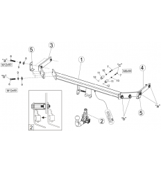 Фаркоп на Mazda CX-7 049-793