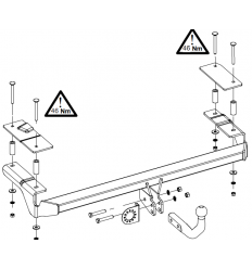 Фаркоп на Opel Astra 027-391