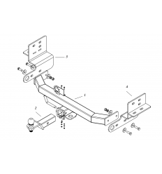 Фаркоп на Isuzu MU-X FA 0330-E