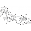 Фаркоп на Mitsubishi Outlander 4514.12