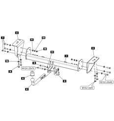 Фаркоп на Haval Jolion 4516.12