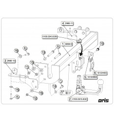 Фаркоп на Citroen C4 Aircross 050-663