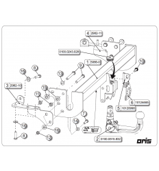 Фаркоп на Peugeot 4008 050-663