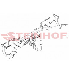 Фаркоп на Toyota ProAce T-184