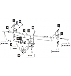 Фаркоп на Suzuki Jimny 239440