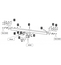 Фаркоп на Genesis GV80 109167