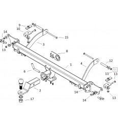 Фаркоп на Citroen Jumper FA 0340-E