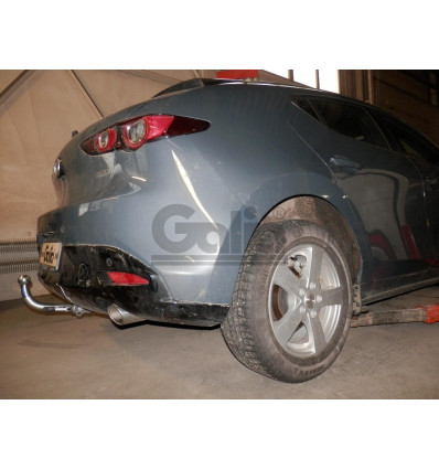 Оцинкованный фаркоп на Mazda 3 M142C