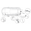 Штатная электрика к фаркопу на Renault Captur/Clio/Espace/Megane/Talisman/Sandero 12500673