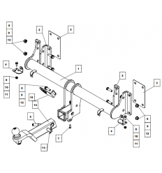 Фаркоп на BMW X5 03907732