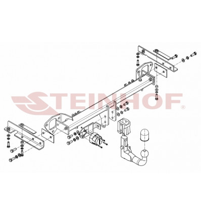 Фаркоп на Subaru Forester S-365