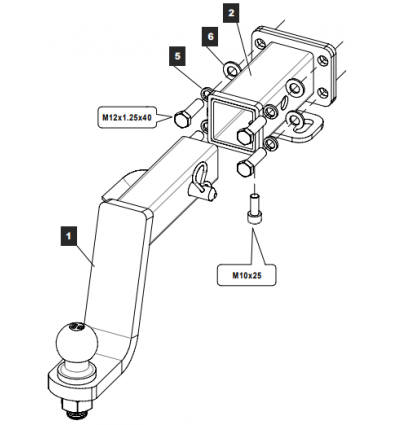 Фаркоп на Haval H9 289200