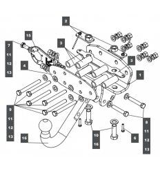 Фаркоп на Toyota Land Cruiser 200 249485