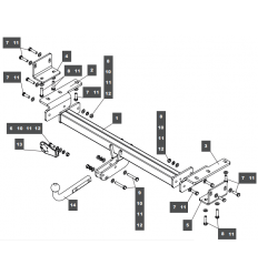 Фаркоп на Lexus RX 249478