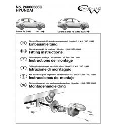 Электрика оригинальная на Hyundai Santa Fe 26080536