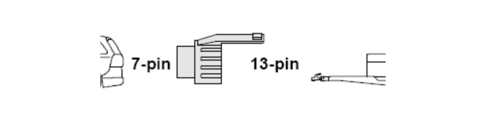 Переходник с 7pin на 13pin